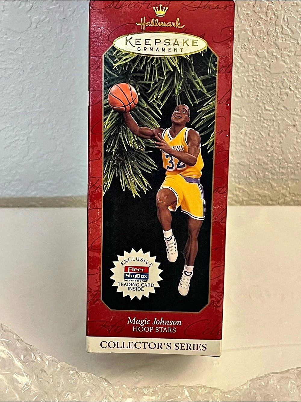 Hallmark Magic Johnson Hoop Stars Collector's Series Keepsake Ornament